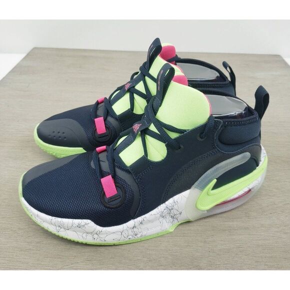 Nike Air Zoom Crossover 2 Mid Dark Obsidian Lime Blast  FB2689-400 Size 7Y NWOB - Picture 1 of 11